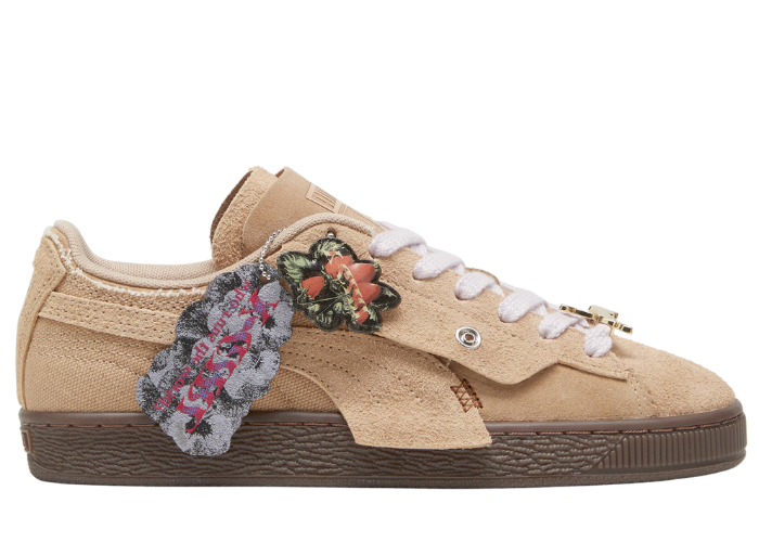 Puma Suede X-Girl Toasted Almond (W) - 396251-02 Raffles